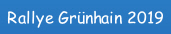 Rallye Grünhain 2019.
