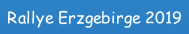 Rallye Erzgebirge 2019.